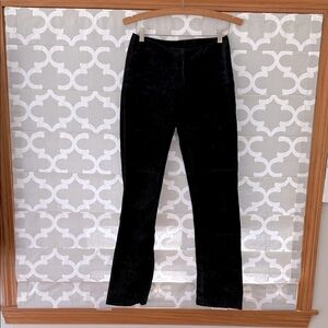 Vintage Bebe black suede Size 6 Pants